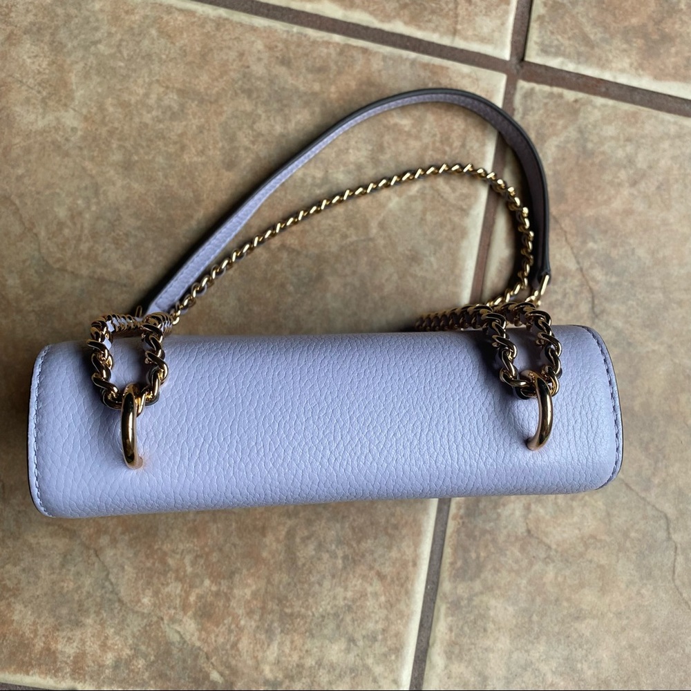 NWOT Tory Burch Mini Carter Pebble Leather Crossbody - Picture 4 of 12
